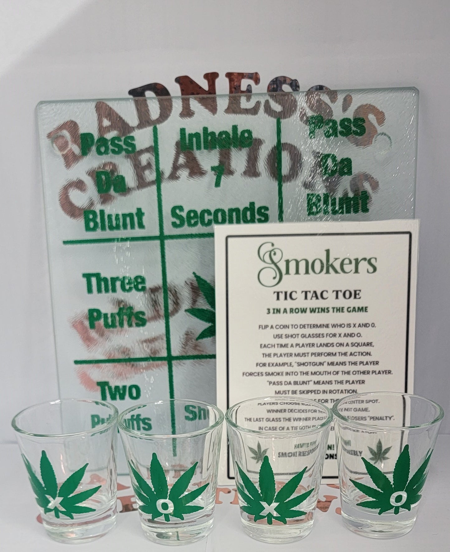 Stoner Spin Drinking Game set/ Stoner Game/ Party Game/ 420 Game