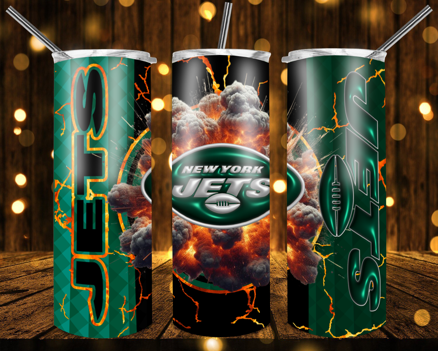 New York Jet 20 oz custom Tumbler