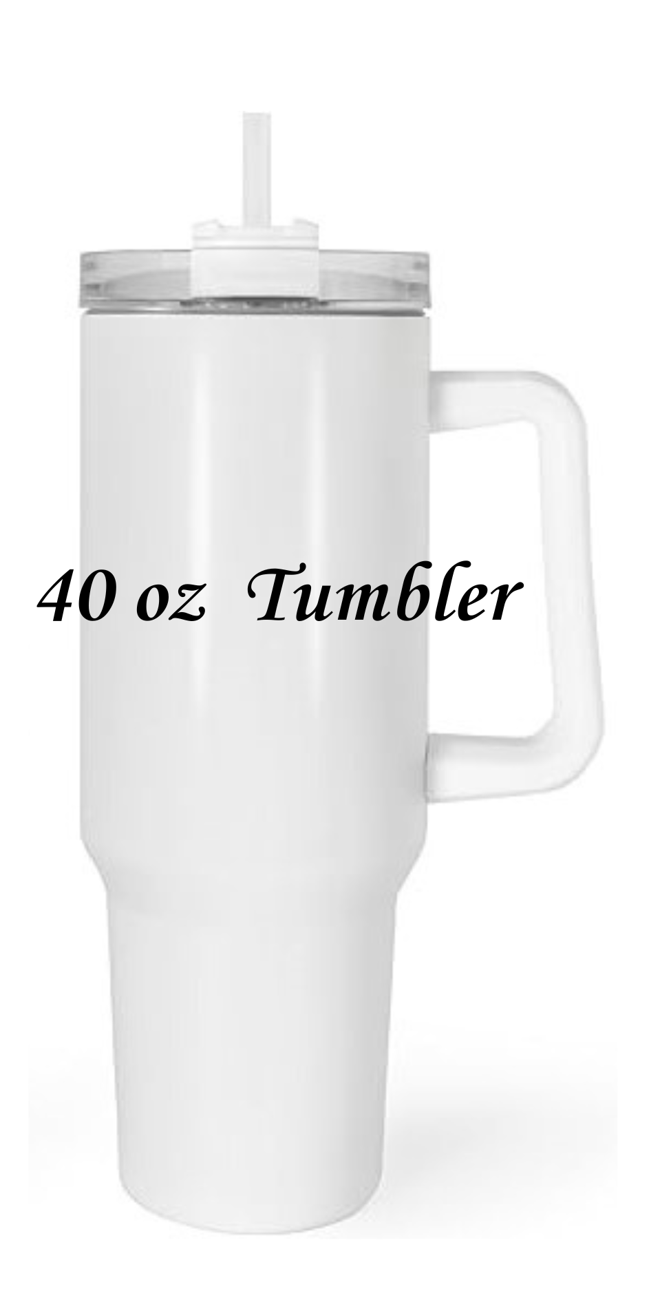 40oz Custom Sublimation Tumbler Stainless Steel Insulated