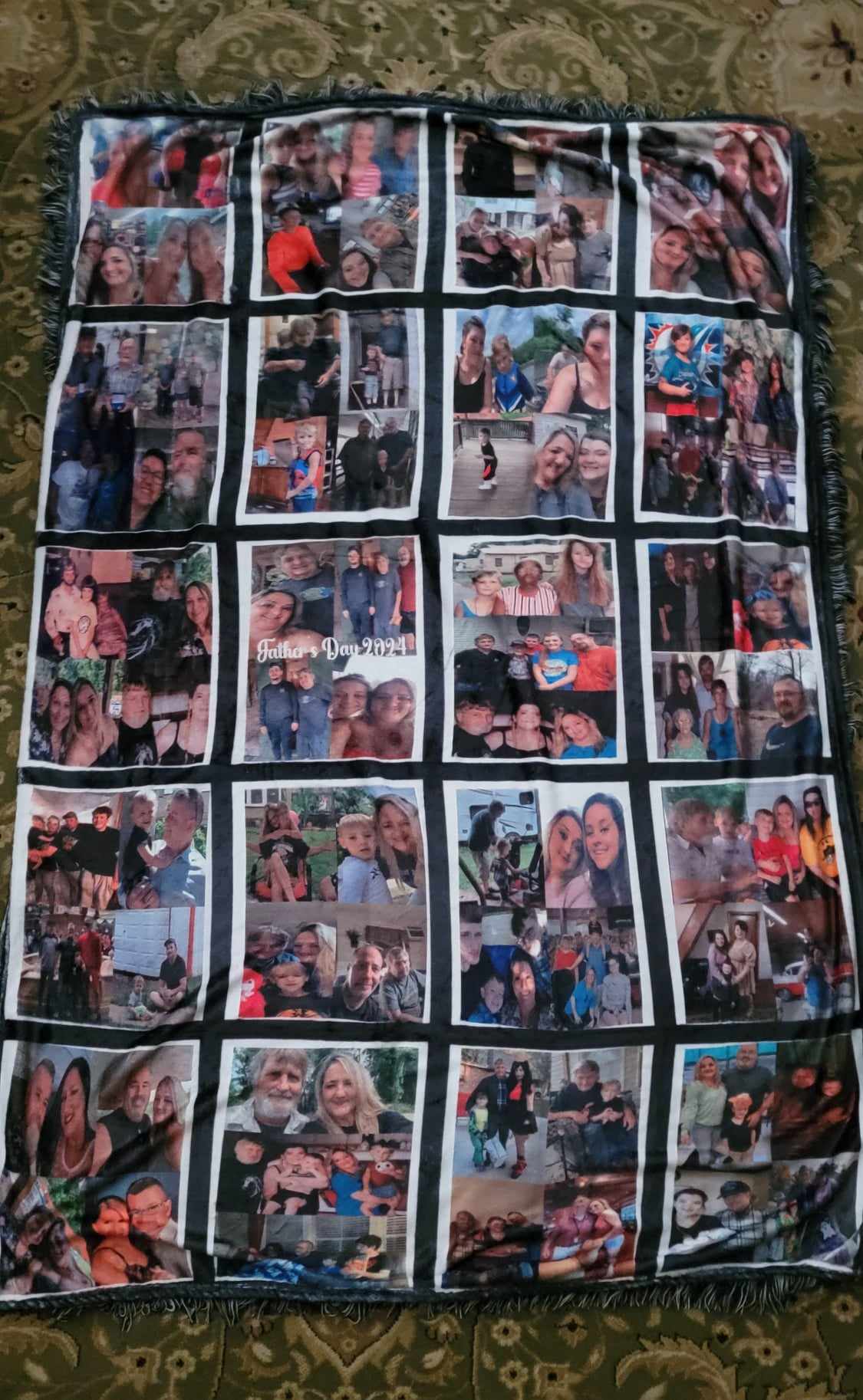 20 Pictures Personalized Blanket