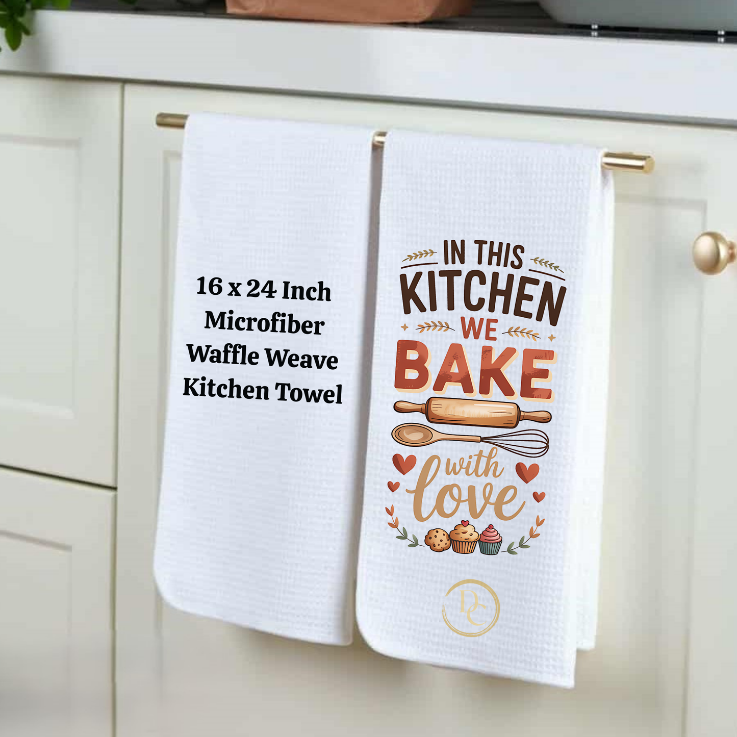 Kitchen Was Clean Yesterday Sorry you Missed It, Kitchen Towel Microfiber Waffle Weave 16×24 in