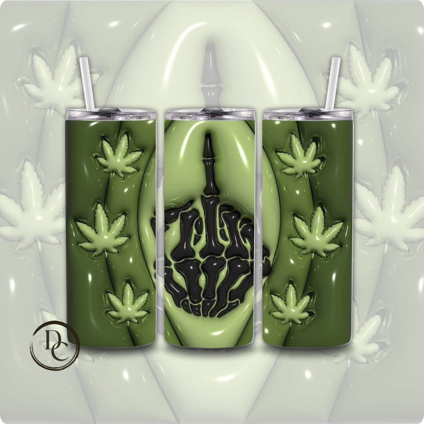 Prescription For Weed CANNABIS/ Weed /420/20 oz Custom Sublimation Tumbler Stainless Steel11