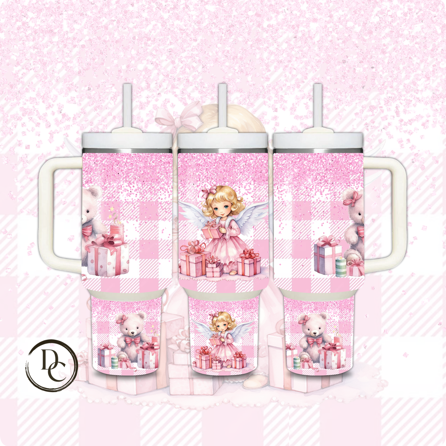 It's The Most Wonderful Time Of the year Christmas Holiday 30 oz & 40 Oz Custom Sublimation Tumbler Stainless Steel # 13