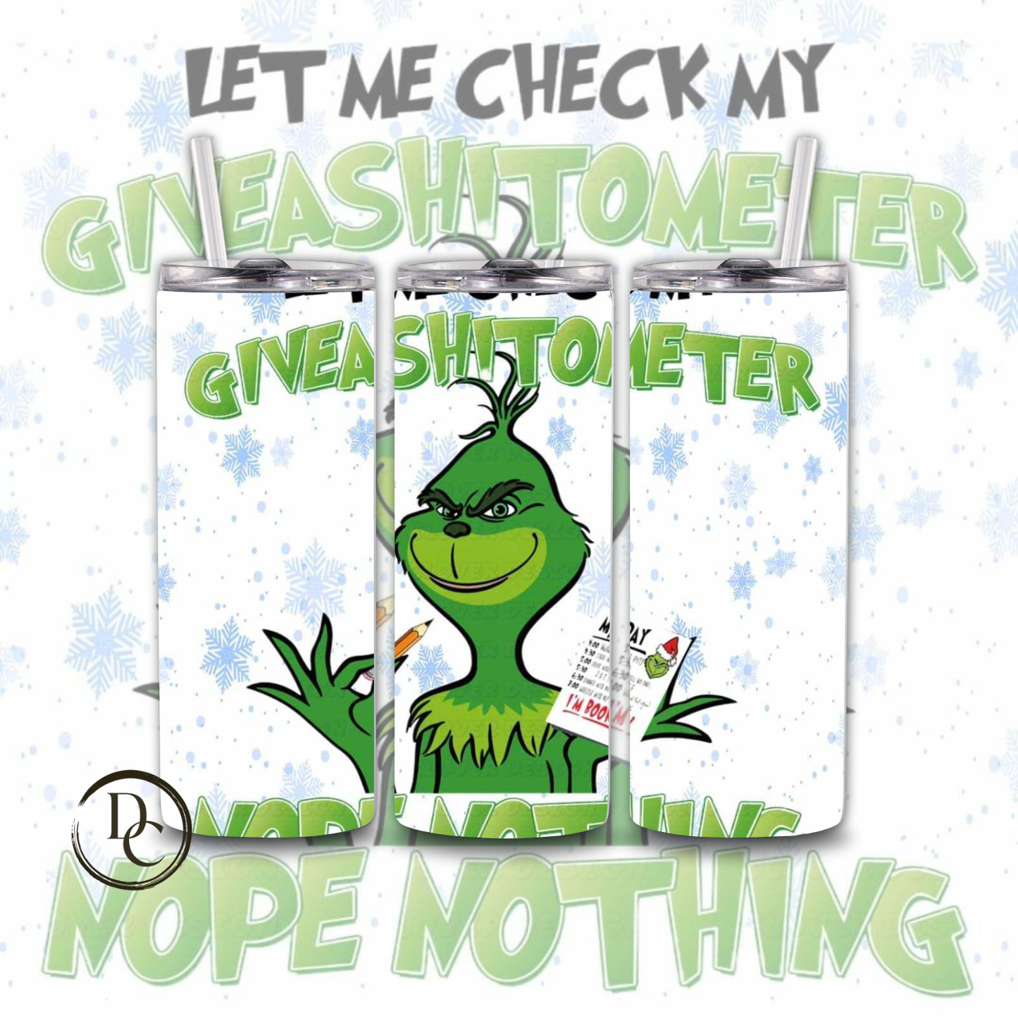 Christmas 20 Oz Custom Sublimation Tumbler Stainless Steel #40