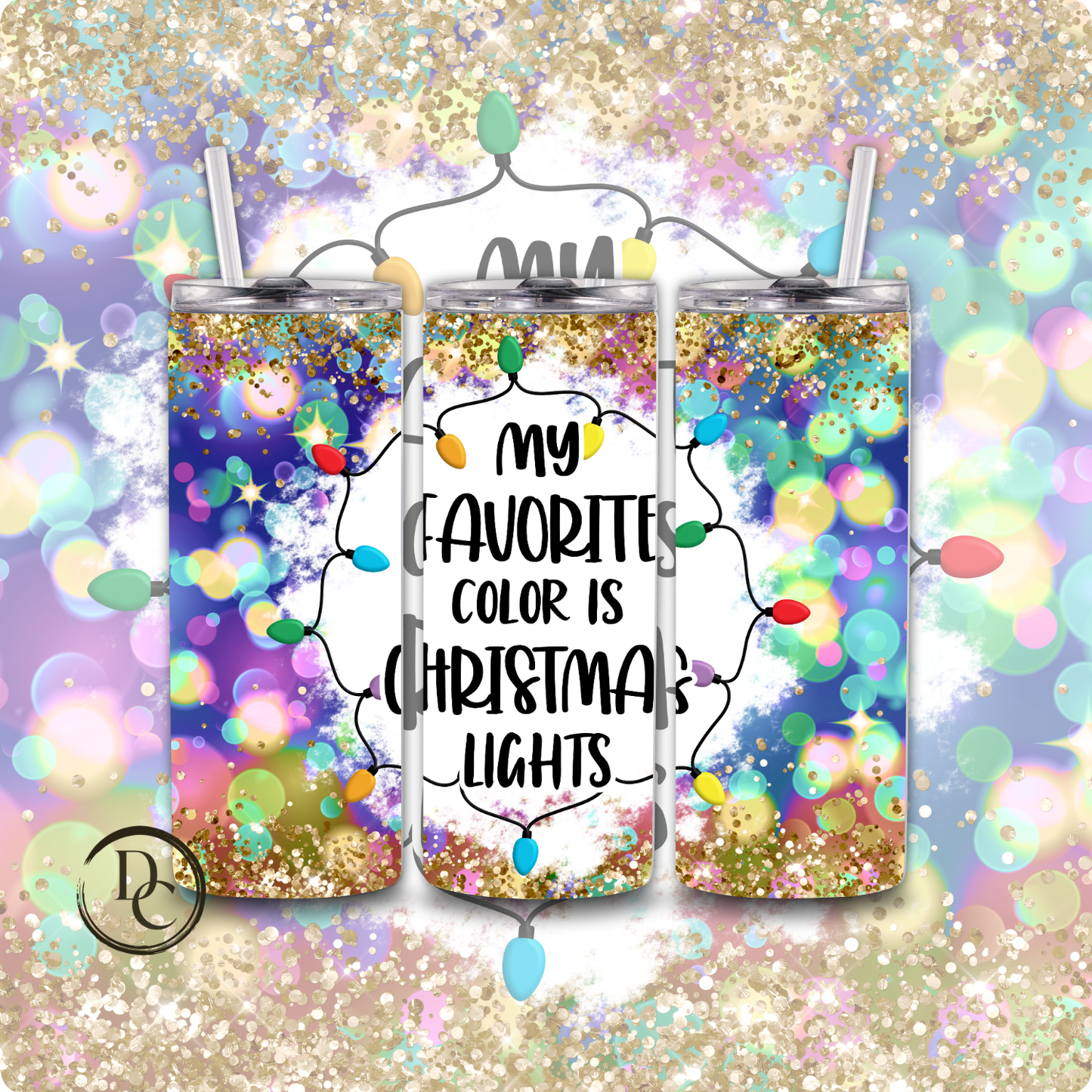 Christmas 20 Oz Custom Sublimation Tumbler Stainless Steel#53