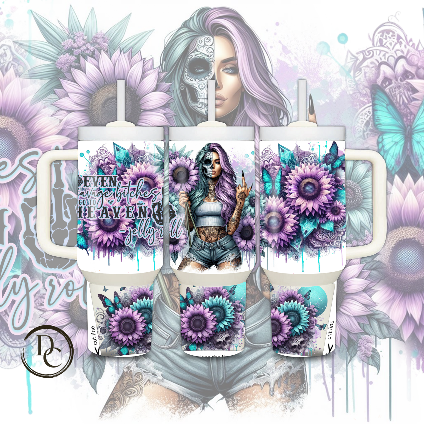 Not Enough Sage For this Shit 30 oz & 40 oz Custom Sublimation Tumbler Stainless Steel