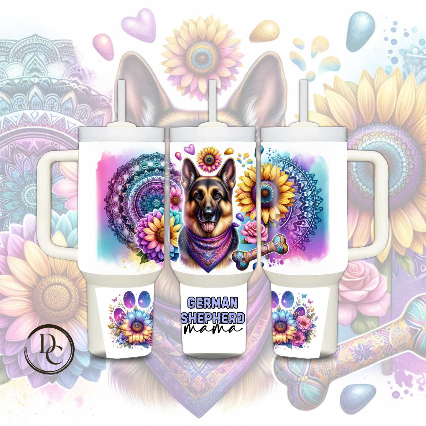 HEELER MAMA 30 oz/40 oz 20 oz Custom Sublimation Tumbler Stainless Steel 9