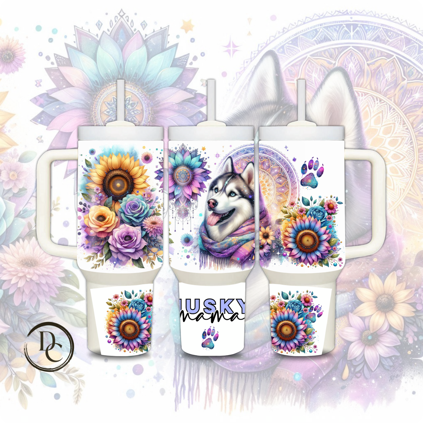 Beagle Mama 30 oz/40 oz Dog Custom Sublimation Tumbler Stainless Steel1