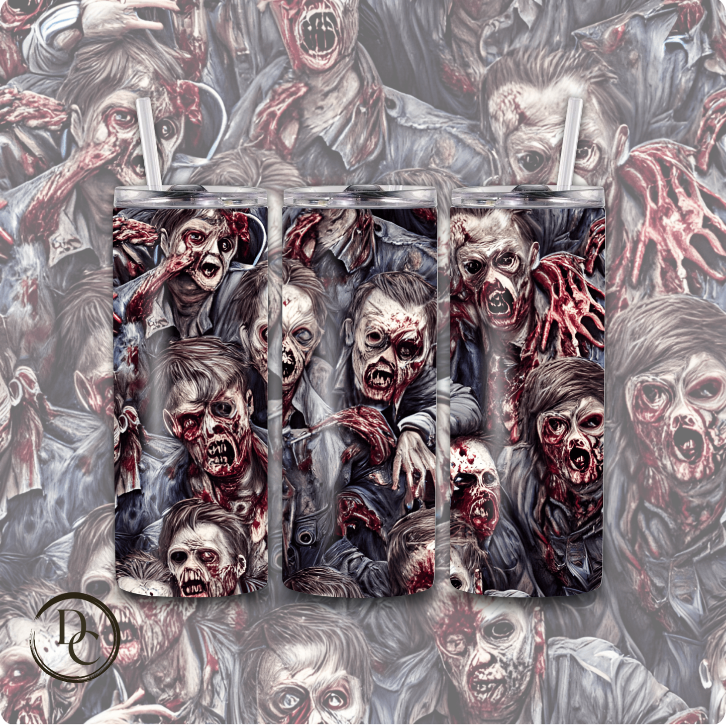 Spooky Halloween 20 oz Custom Sublimation Tumbler Stainless Steel 28