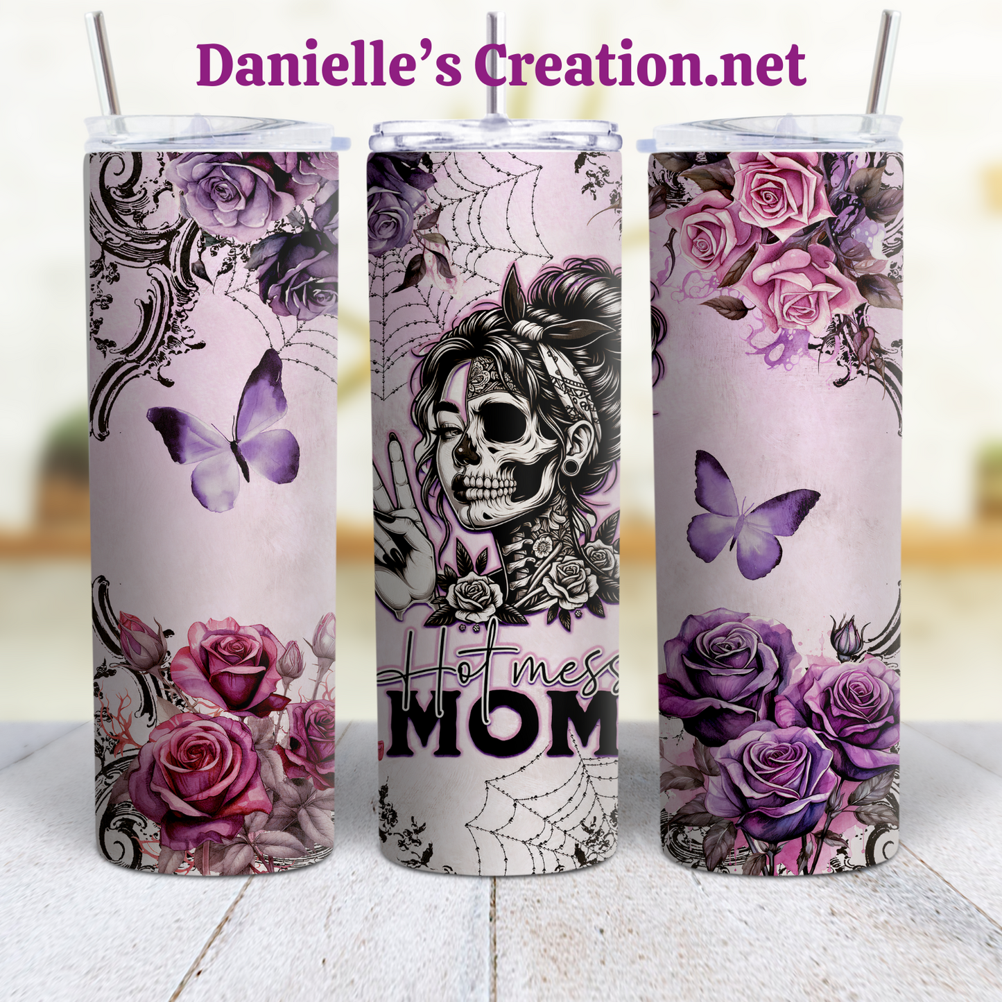 Mom Life, Mother, MAMA, Mommy, Mother's Day 20 oz Custom Sublimation Tumbler Stainless Steel