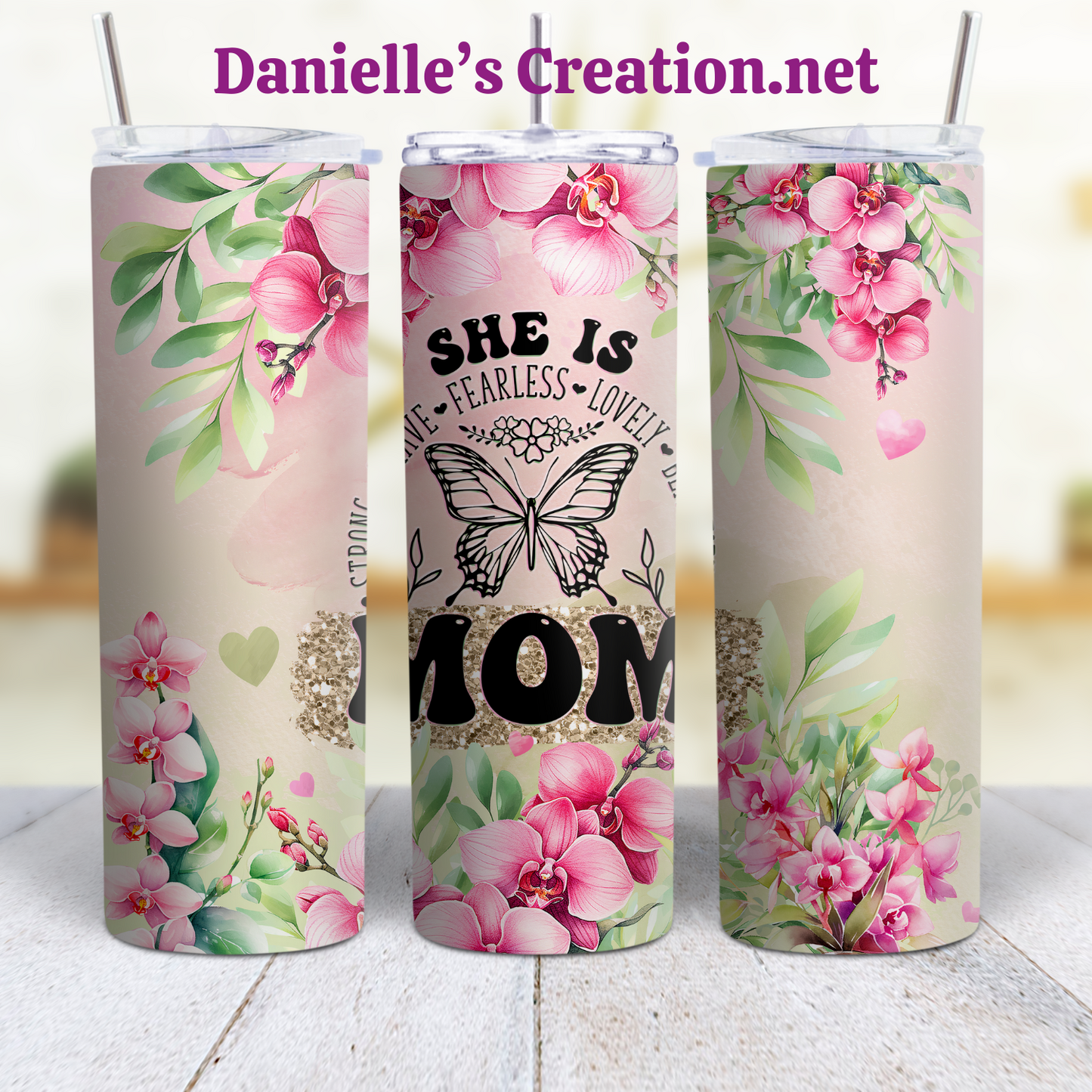 Mom Life, Mother, MAMA, Mommy, Mother's Day 20 oz Custom Sublimation Tumbler Stainless Steel