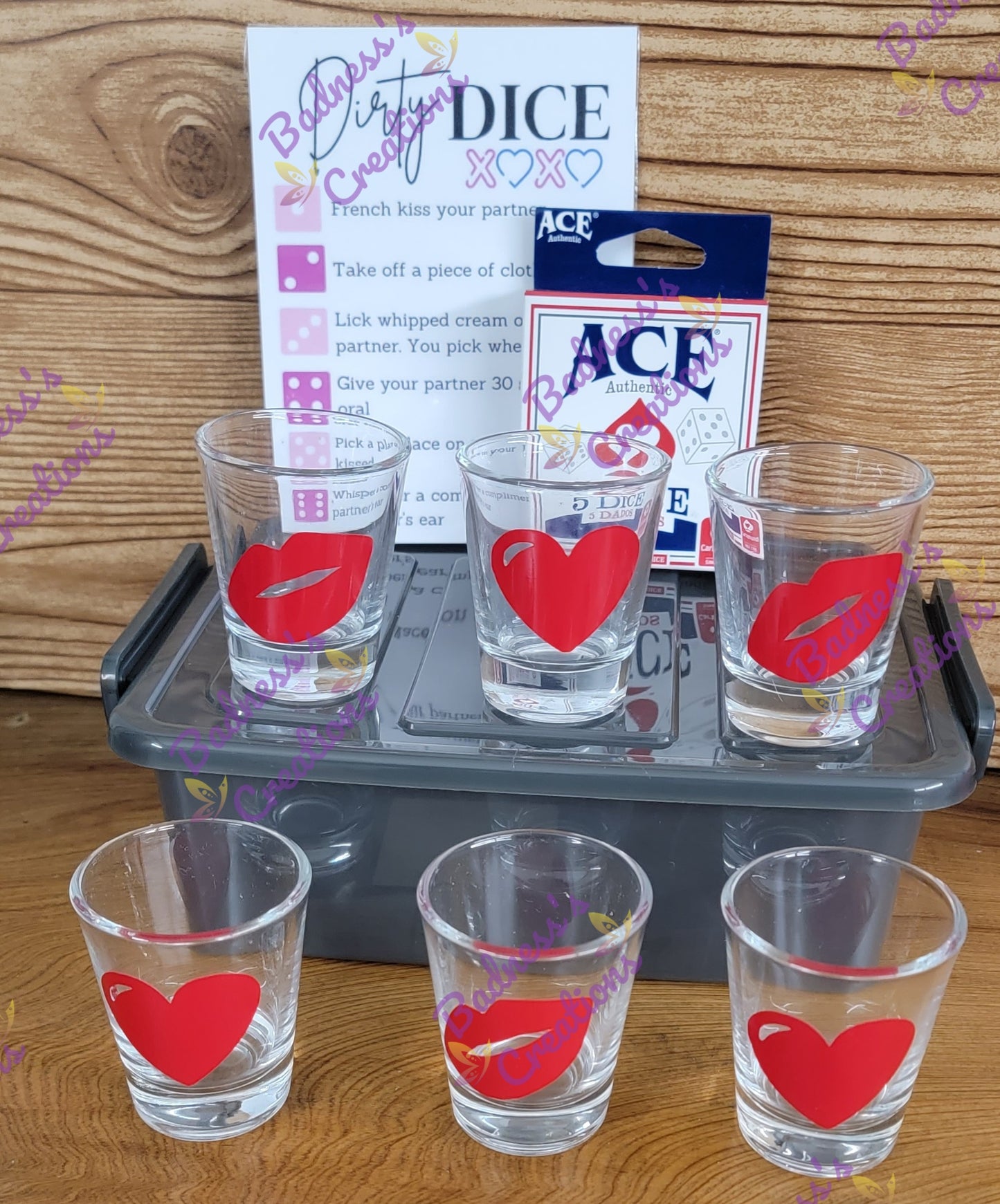 SHotZee/ Drinking Game set/ Dice Game/ Party Game/ Adult Drinking Game