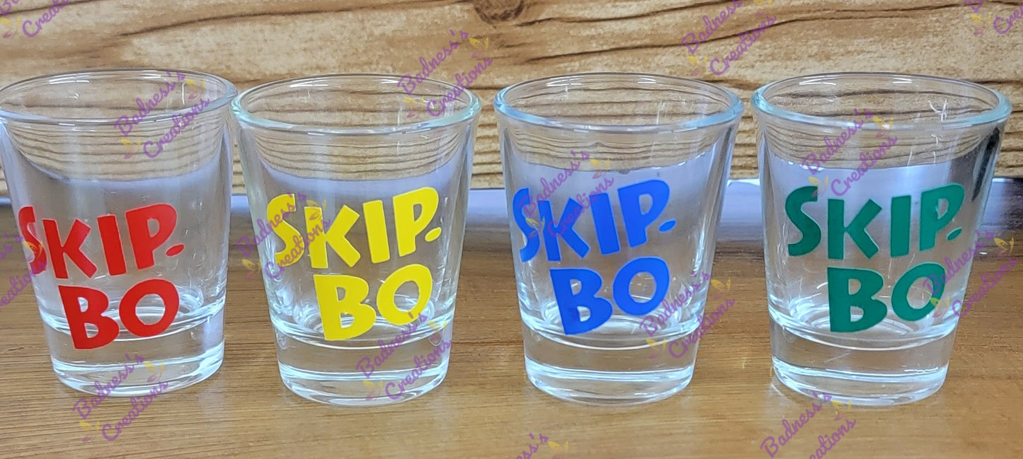 Skip Bo Adult Drinking Game Set ADD SOME FUN TO ANY ADULT DRINKING PARTY, GAME NIGHT, Adult Gathering.