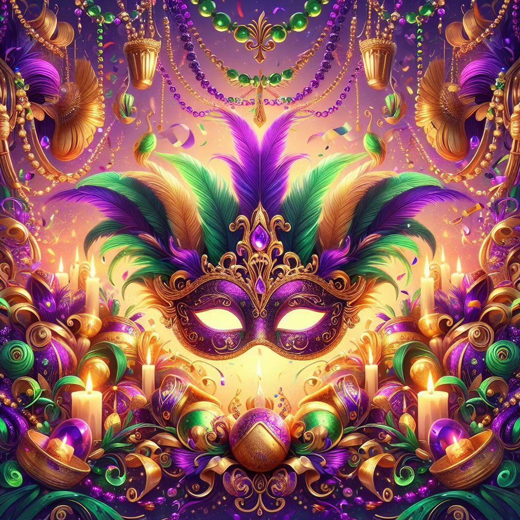 Mardi Gras Mask