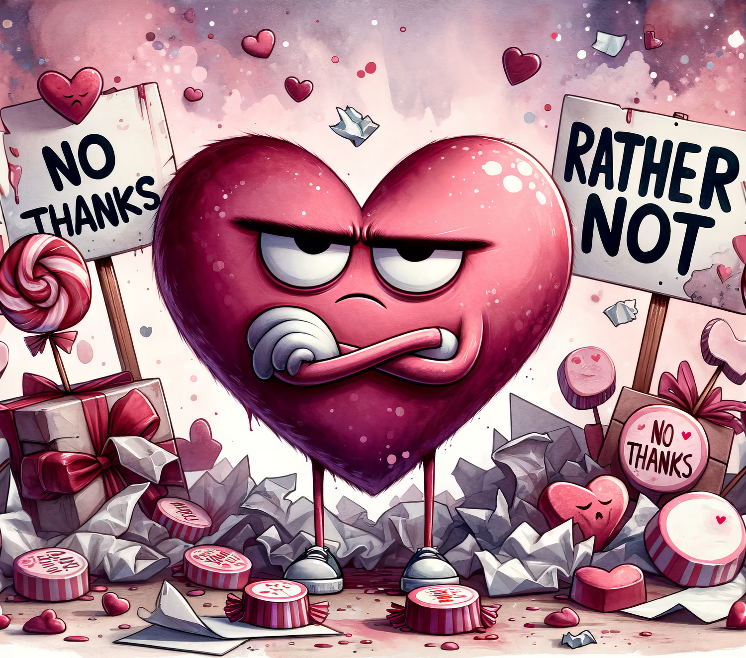 Anti Valentines Tumblers