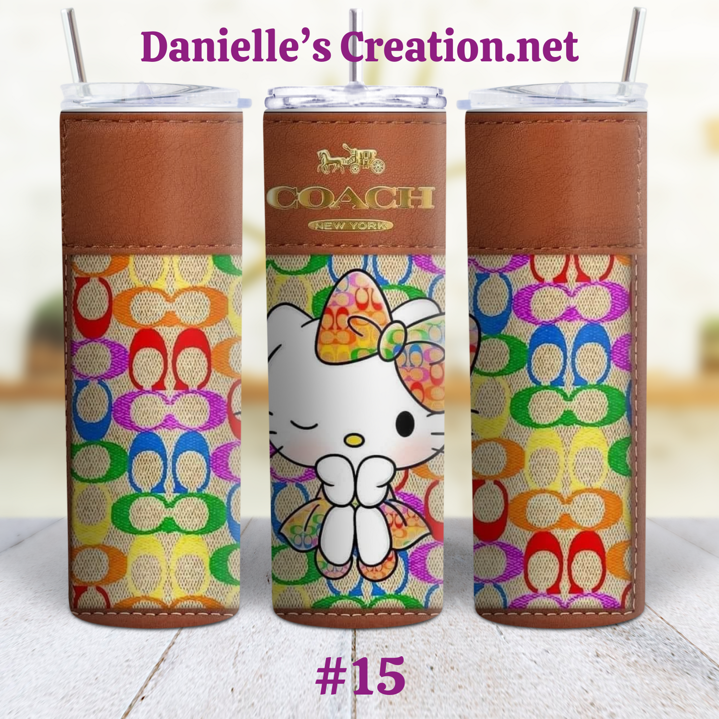 Hello Kitty 20 oz Custom Sublimation Tumbler Stainless Steel 16