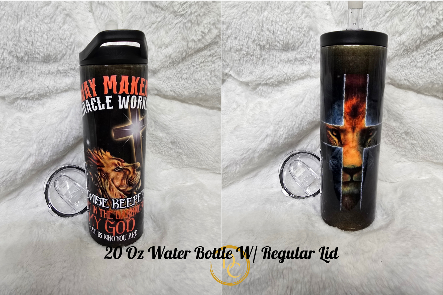 We the people Custom Sublimation Water Bottle/ With regular lid Tumbler #4
