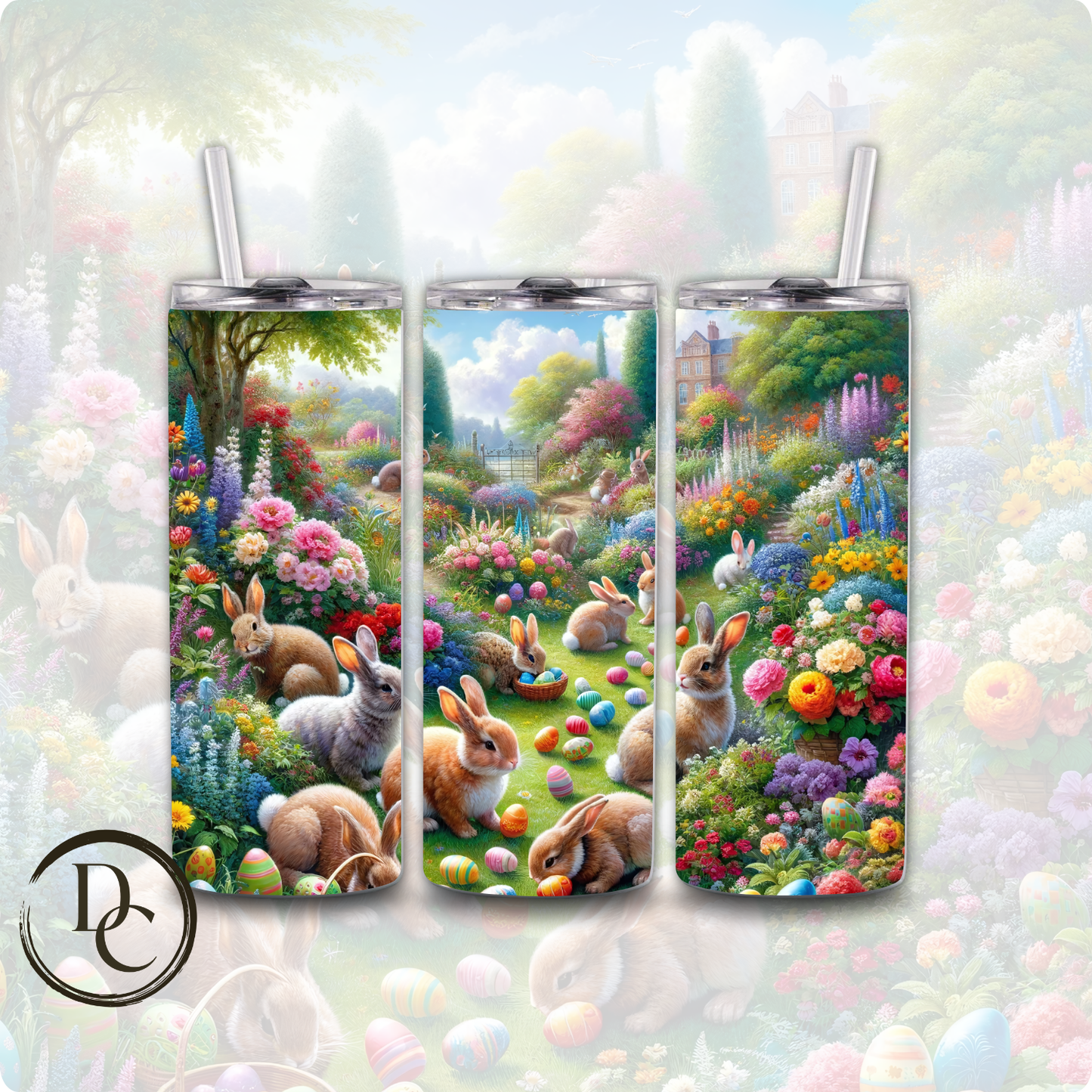 Peeps Marshmallow Chicks 20 oz Custom Sublimation Tumbler Stainless Steel Insulated #21