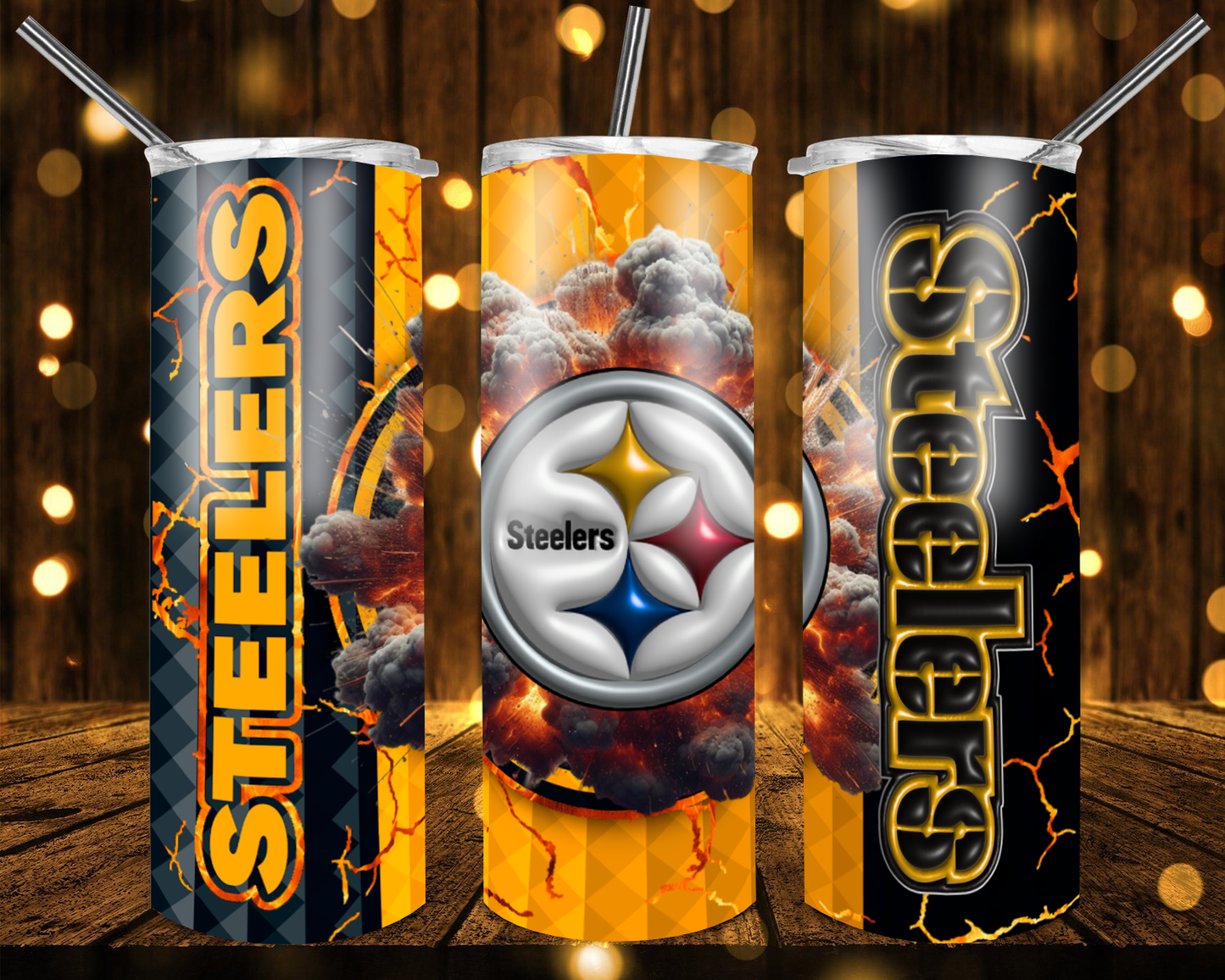 Browns Football 3D 20 oz  Custom Sublimation Tumbler Stainless Steel# 18