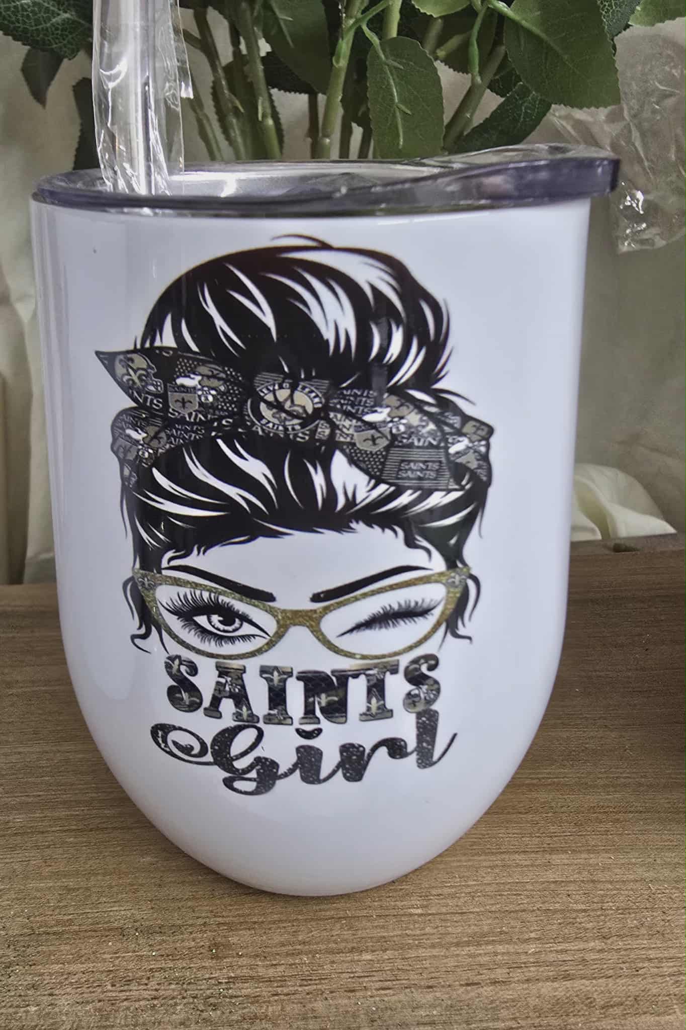 12 Oz Wine EMOTIONAL SPPORT BEVERAGE 1 DRINK AT A TIME Clearance Custom Sublimation Tumbler #6
