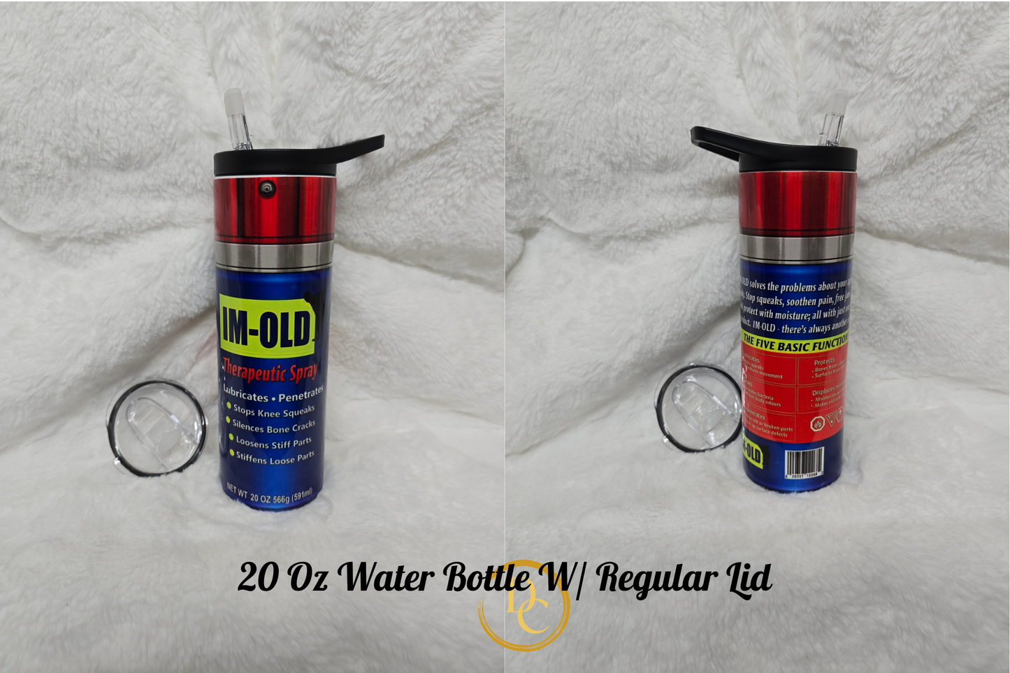 We the people Custom Sublimation Water Bottle/ With regular lid Tumbler #4