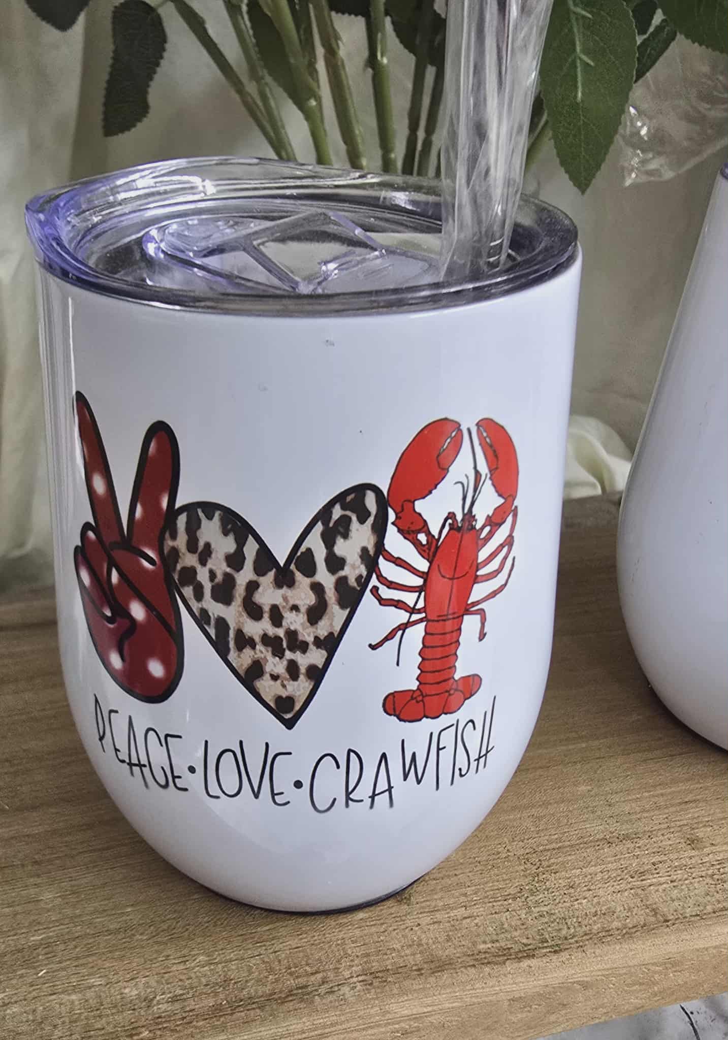 12 Oz Wine EMOTIONAL SPPORT BEVERAGE 1 DRINK AT A TIME Clearance Custom Sublimation Tumbler #6