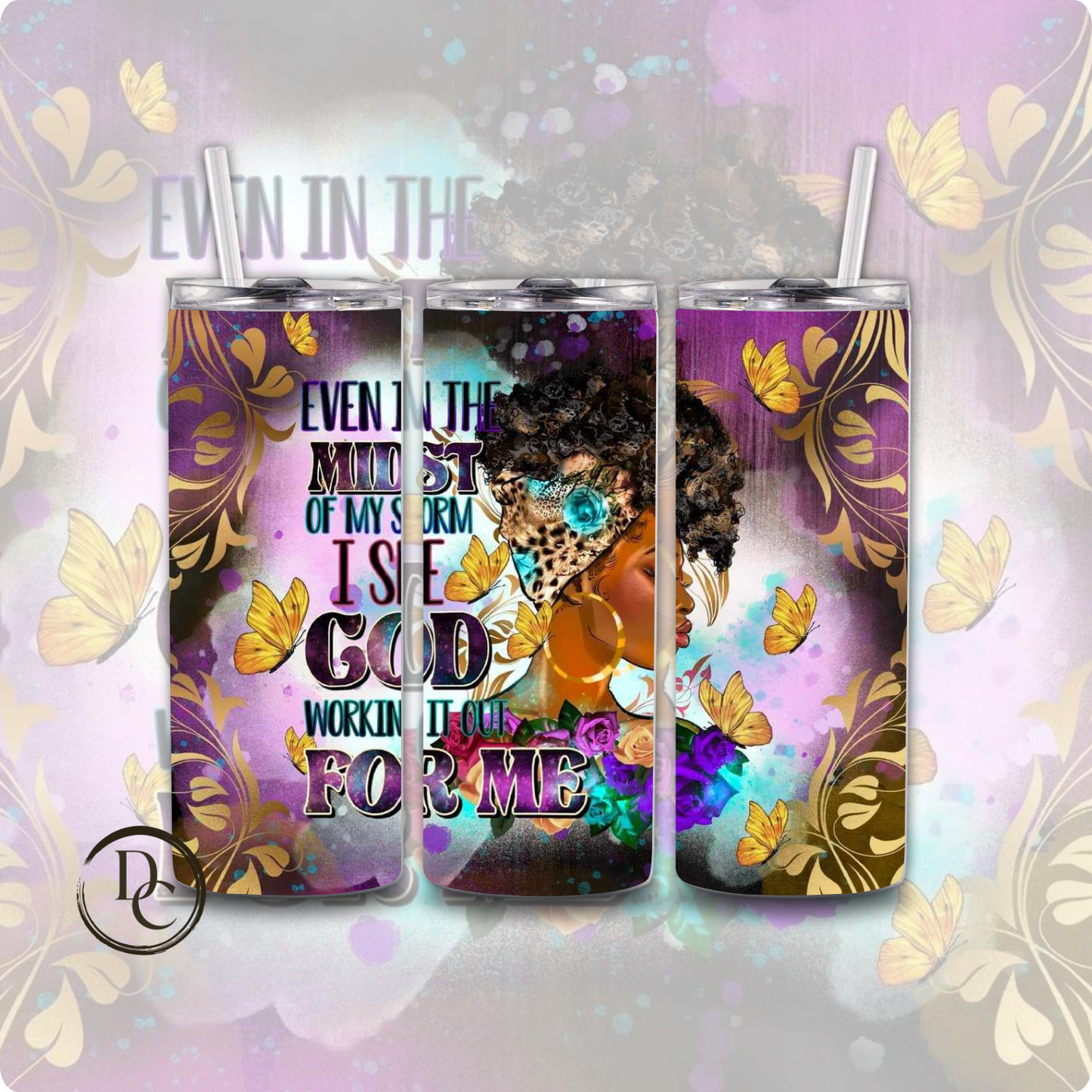 Make Yourself Priority Women 20 oz Custom Sublimation Tumbler Stainless Steel 4