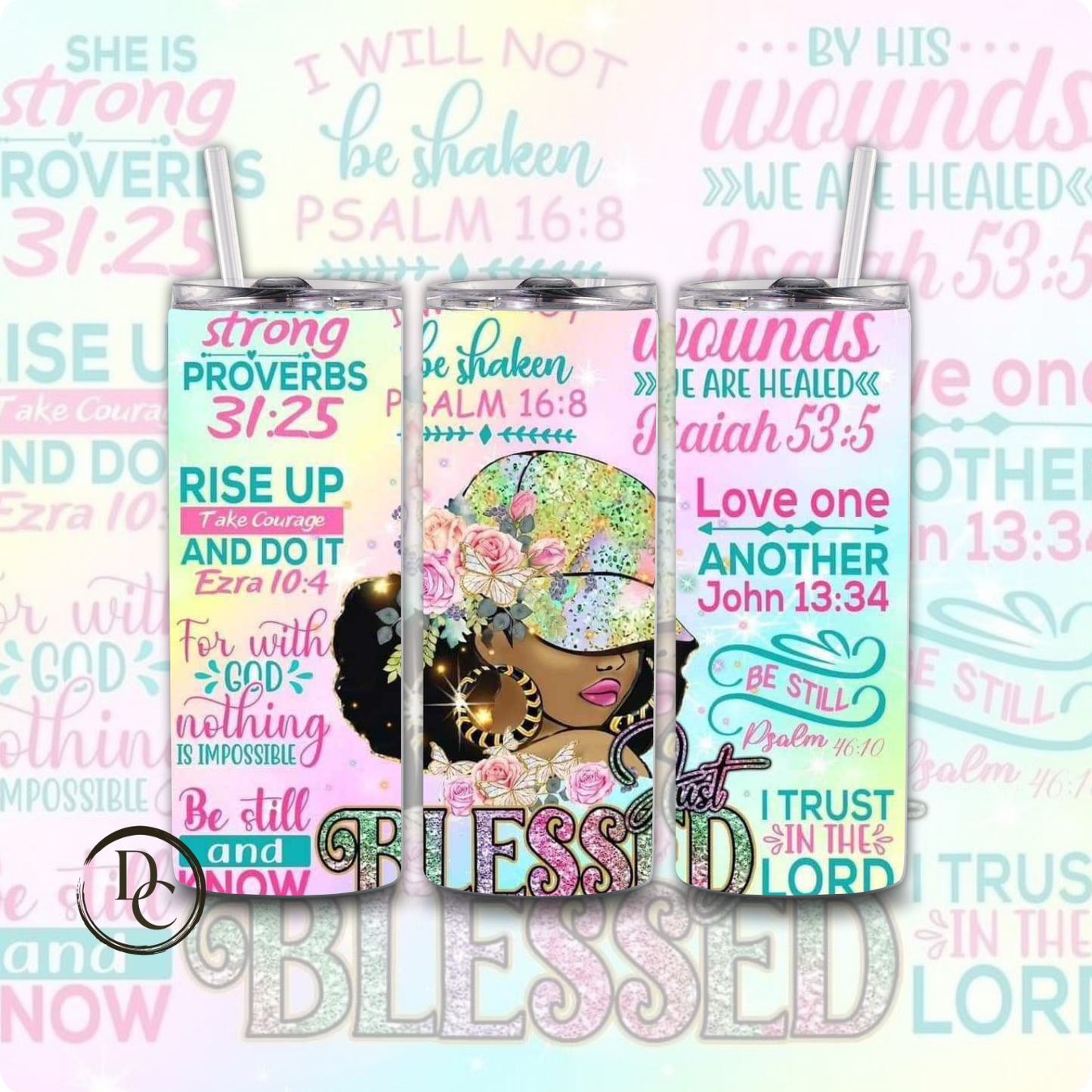 Make Yourself Priority Women 20 oz Custom Sublimation Tumbler Stainless Steel 4