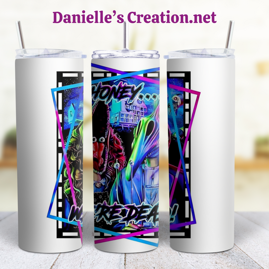 Beetlejuice 20 oz Custom Sublimation Tumbler Stainless Steel 4