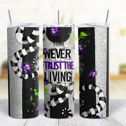 Beetlejuice 20 oz Custom Sublimation Tumbler Stainless Steel 8