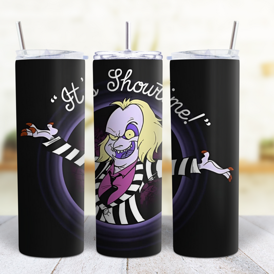 Beetlejuice 20 oz Custom Sublimation Tumbler Stainless Steel 13