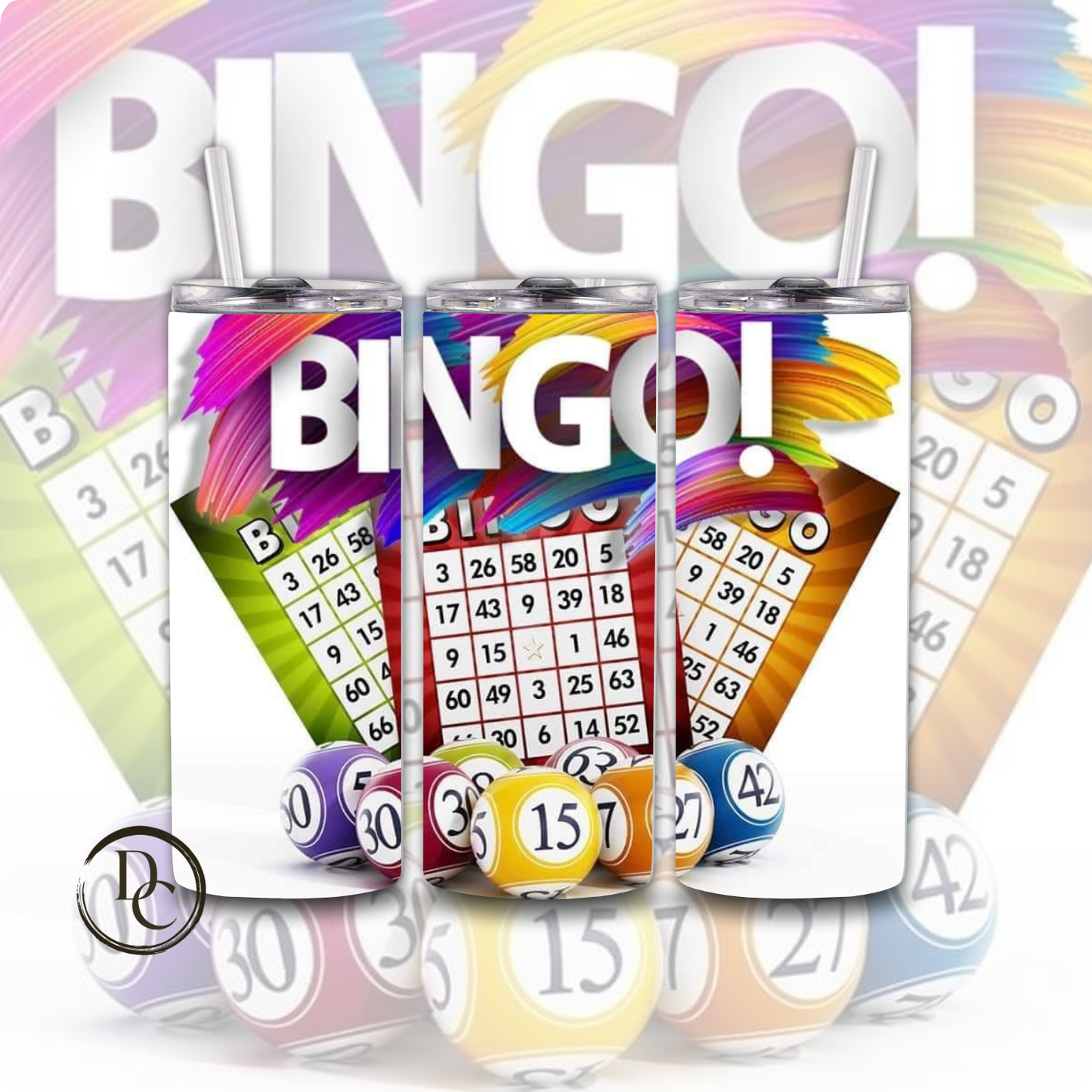 BINGO Add a Name 20 oz Tumblers 17