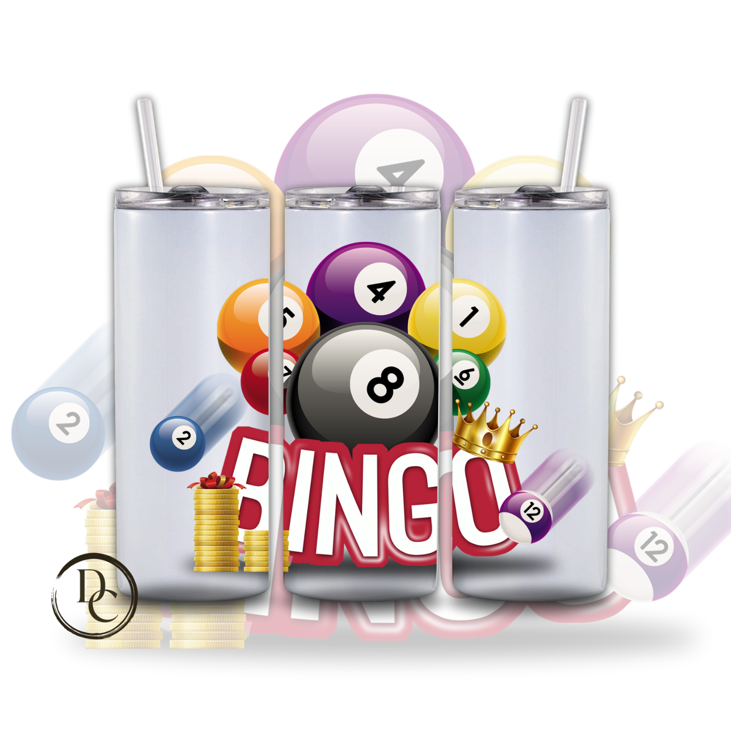 BINGO Add a Name 20 oz Tumblers 17