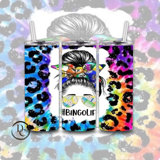 BINGO Life 20 oz Custom Sublimation Tumbler Stainless Steel 24