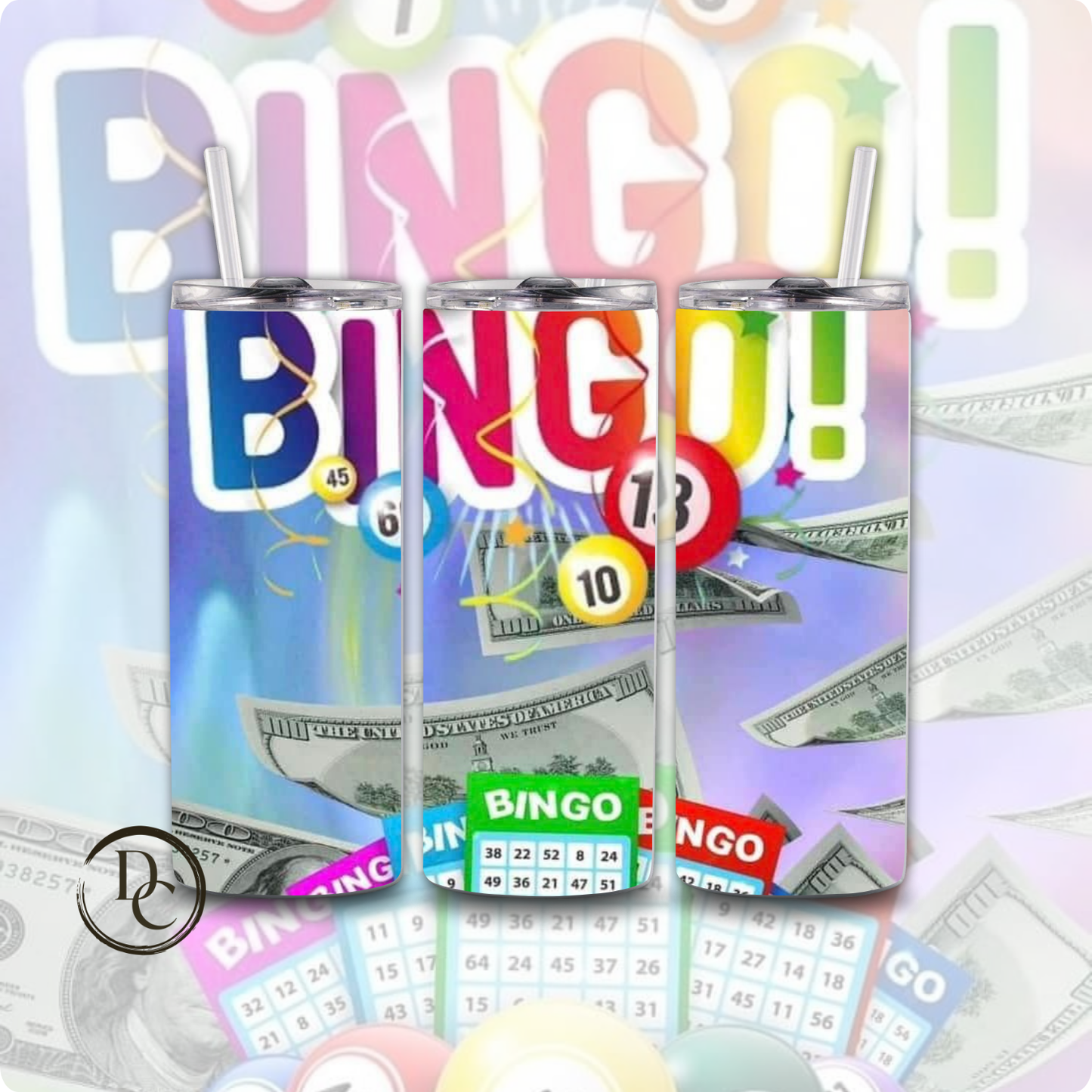 BINGO Add a Name 20 oz Tumblers 17