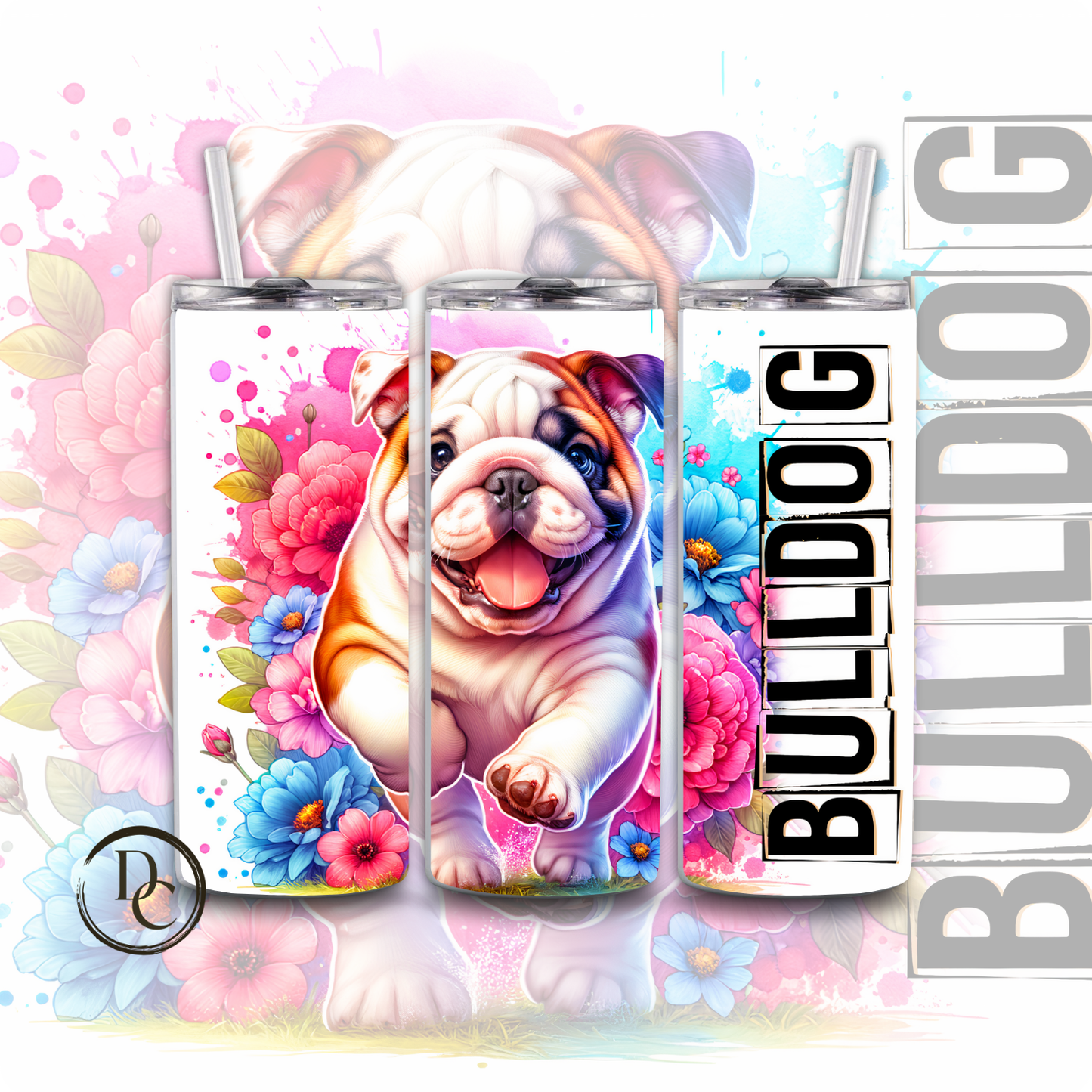 Dalmatian 20 oz Custom Sublimation Tumbler Stainless Steel 6