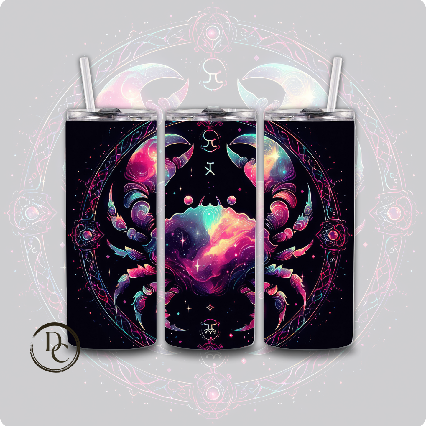 Gemini Zodiac 20 oz Custom Sublimation Tumbler Stainless Steel