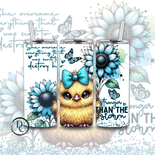 Chicken Affirmation 20 oz Custom Sublimation Tumbler Stainless Steel 7