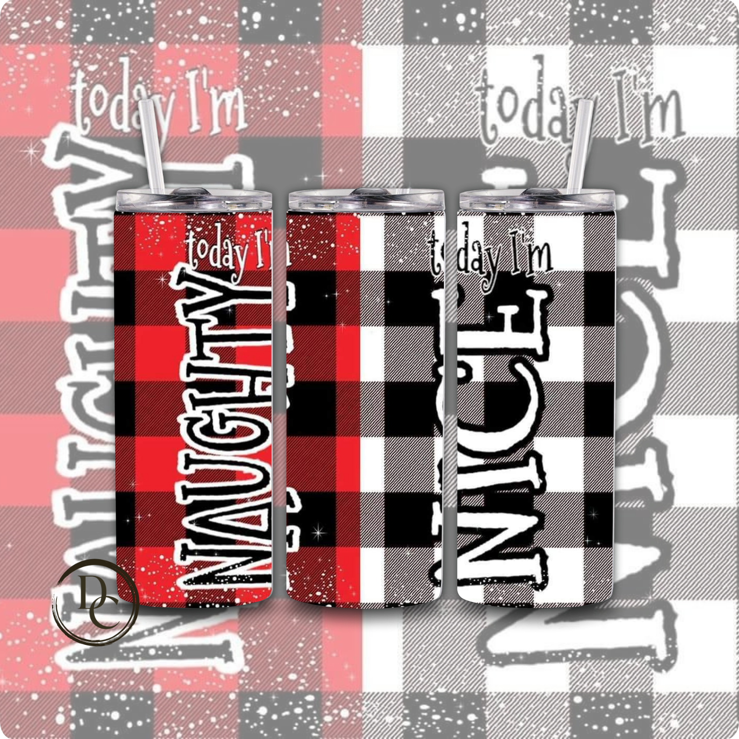 Christmas 20 Oz  Custom Sublimation Tumbler Stainless Steel #7