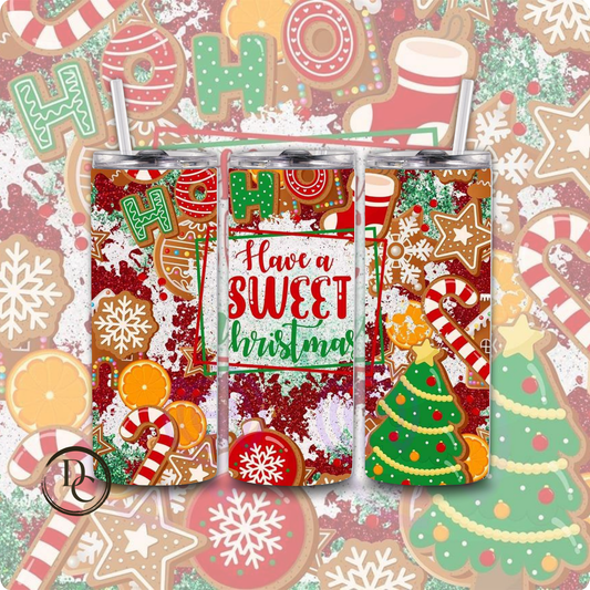 Christmas 20 Oz  Custom Sublimation Tumbler Stainless Steel #19