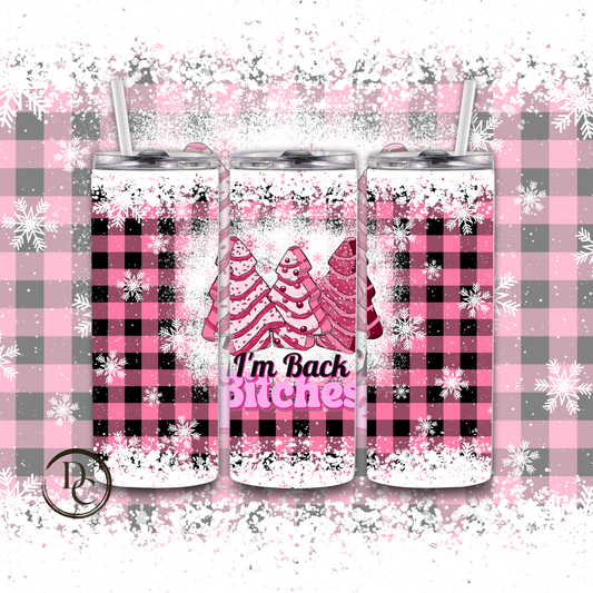 Christmas 20 Oz Custom Sublimation Tumbler Stainless Steel #4