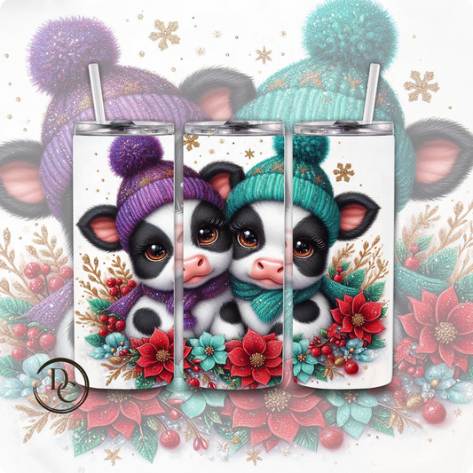 Christmas Animals  20 oz Custom Sublimation Tumbler Stainless Steel#12