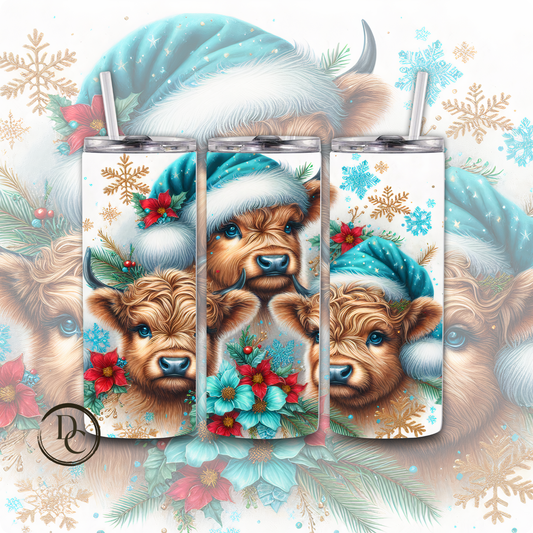 Christmas Animals 20 oz Custom Sublimation Tumbler Stainless Steel #3