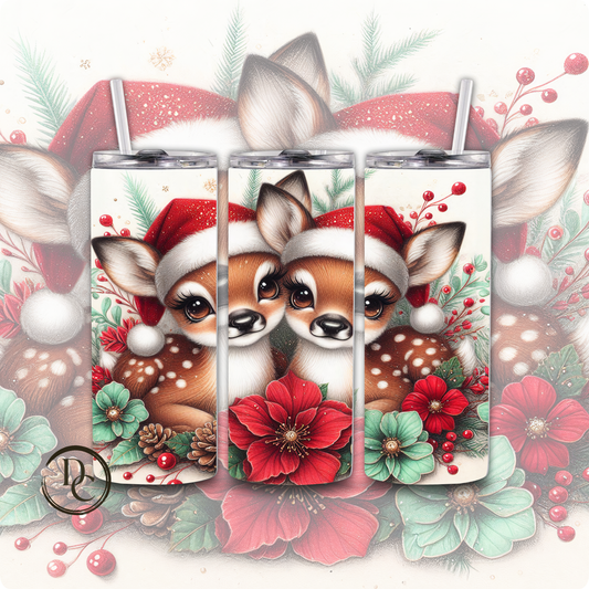 Christmas Animals 20 oz Custom Sublimation Tumbler Stainless Steel#5
