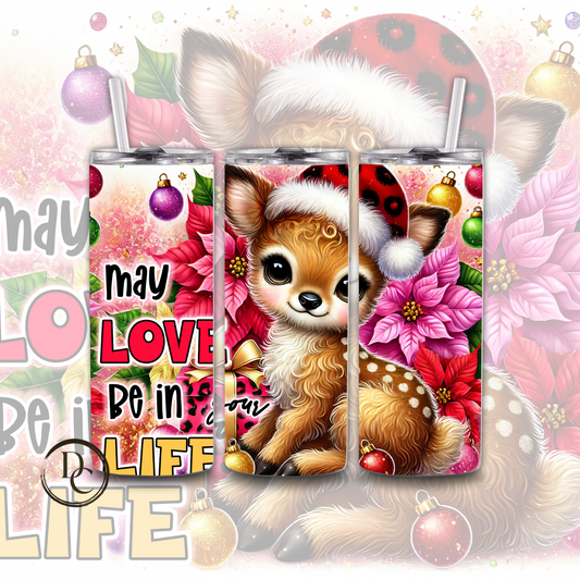 May Love Be In Your LIFE20 oz Custom Sublimation Tumbler Stainless Steel# 8
