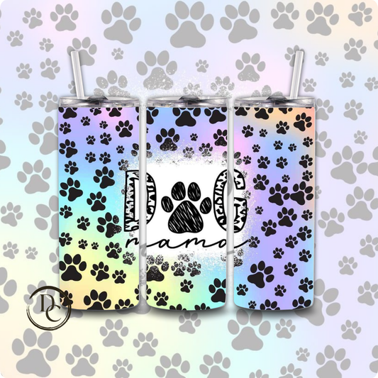 Dog Mama 20 oz Custom Sublimation Tumbler Stainless Steel 13