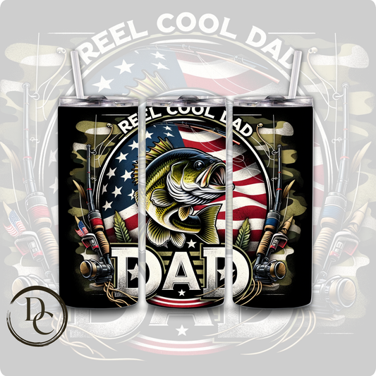 Reel Cool Dad Father's Day Tumbler #1
