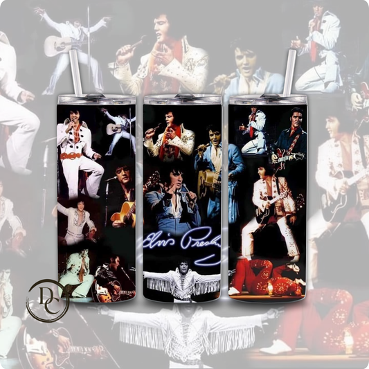 Elvis 20 oz Custom Sublimation Tumbler Stainless Steel 11