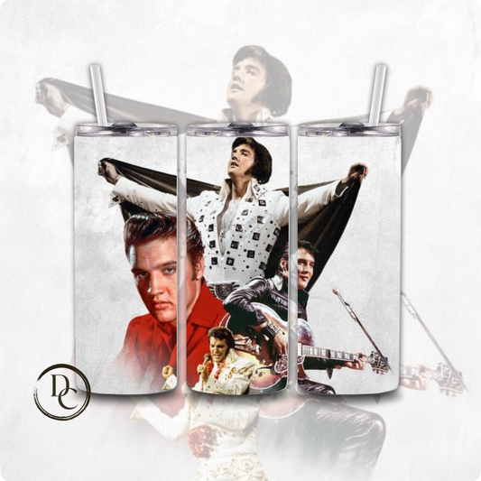 Elvis 20 oz Custom Sublimation Tumbler Stainless Steel 12