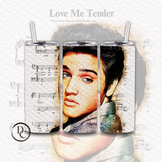 Elvis 20 oz Custom Sublimation Tumbler Stainless Steel 15